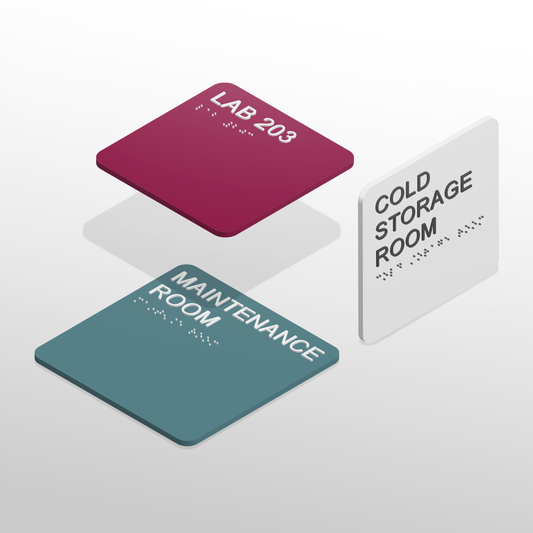 ADA Compliant Room ID Signs